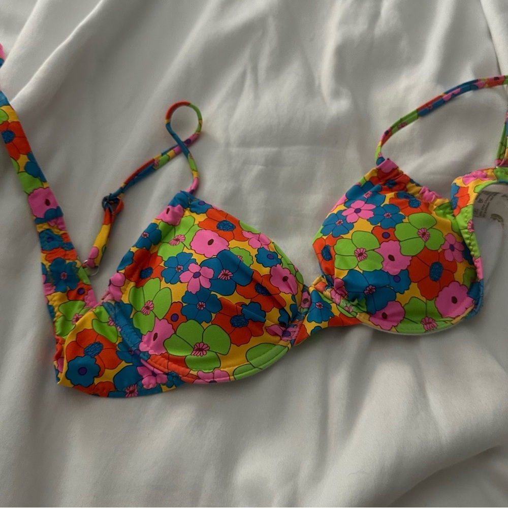 Floral Bikini Top